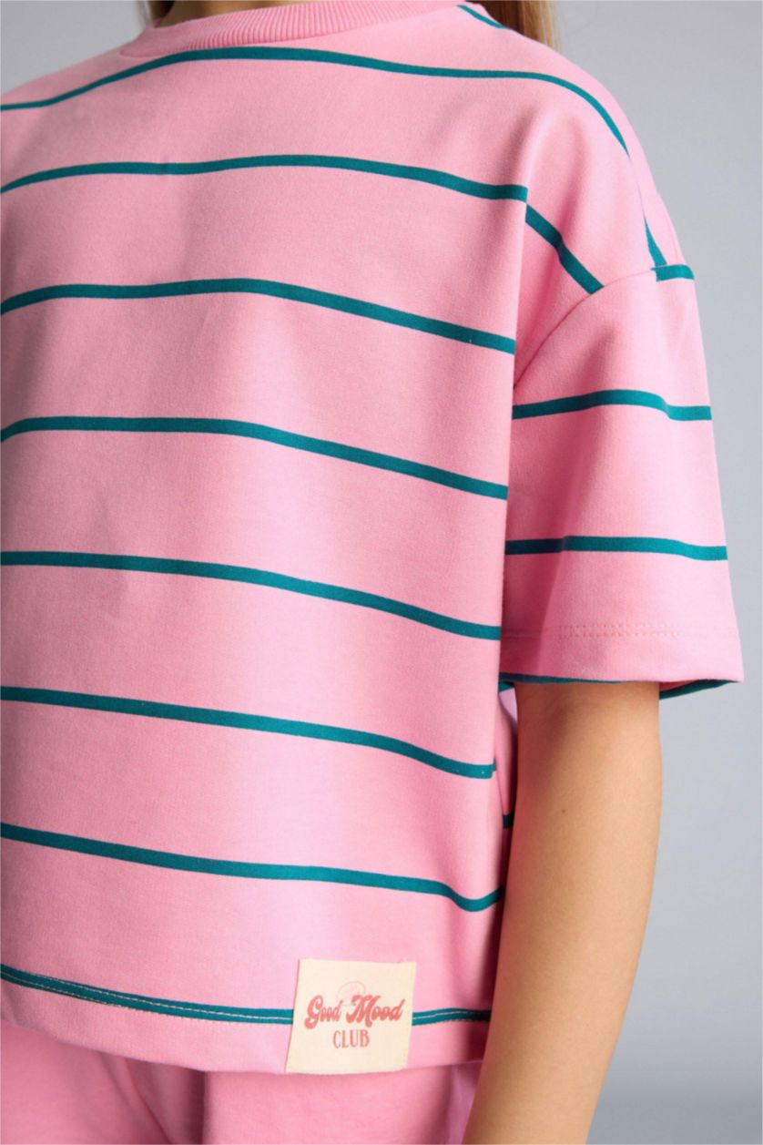 GIRLS & TEENS Pink 2 piece Relax Fit Set