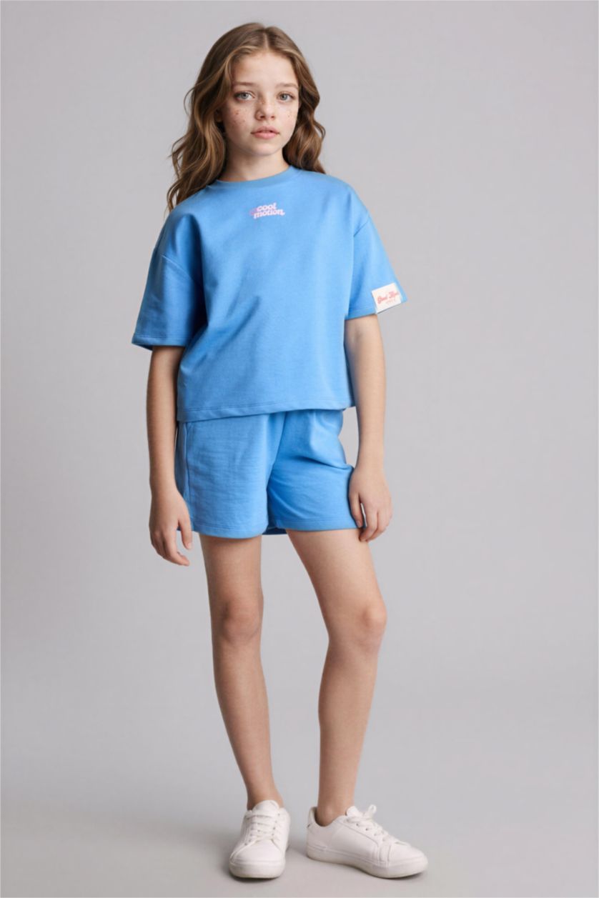 Kız Çocuk - Genç Kız Açık Mavi 2'li Takım Kız Çocuk