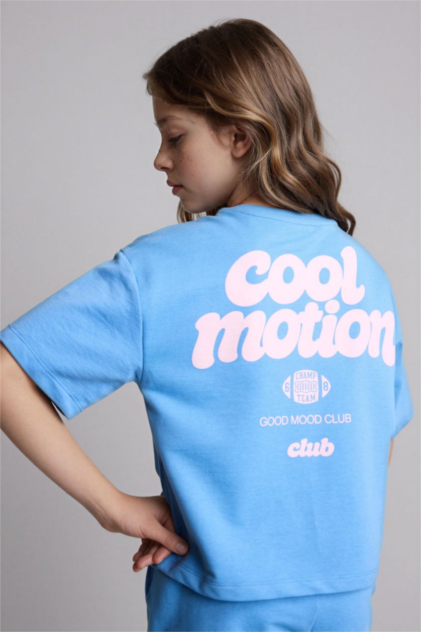 Kız Çocuk - Genç Kız Açık Mavi 2'li Takım Kız Çocuk