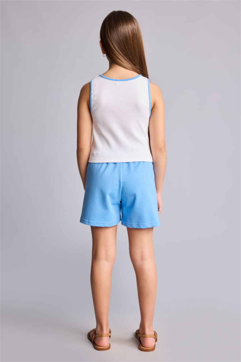 Young Girls - Teen Girls White 2 piece Slim Fit Set