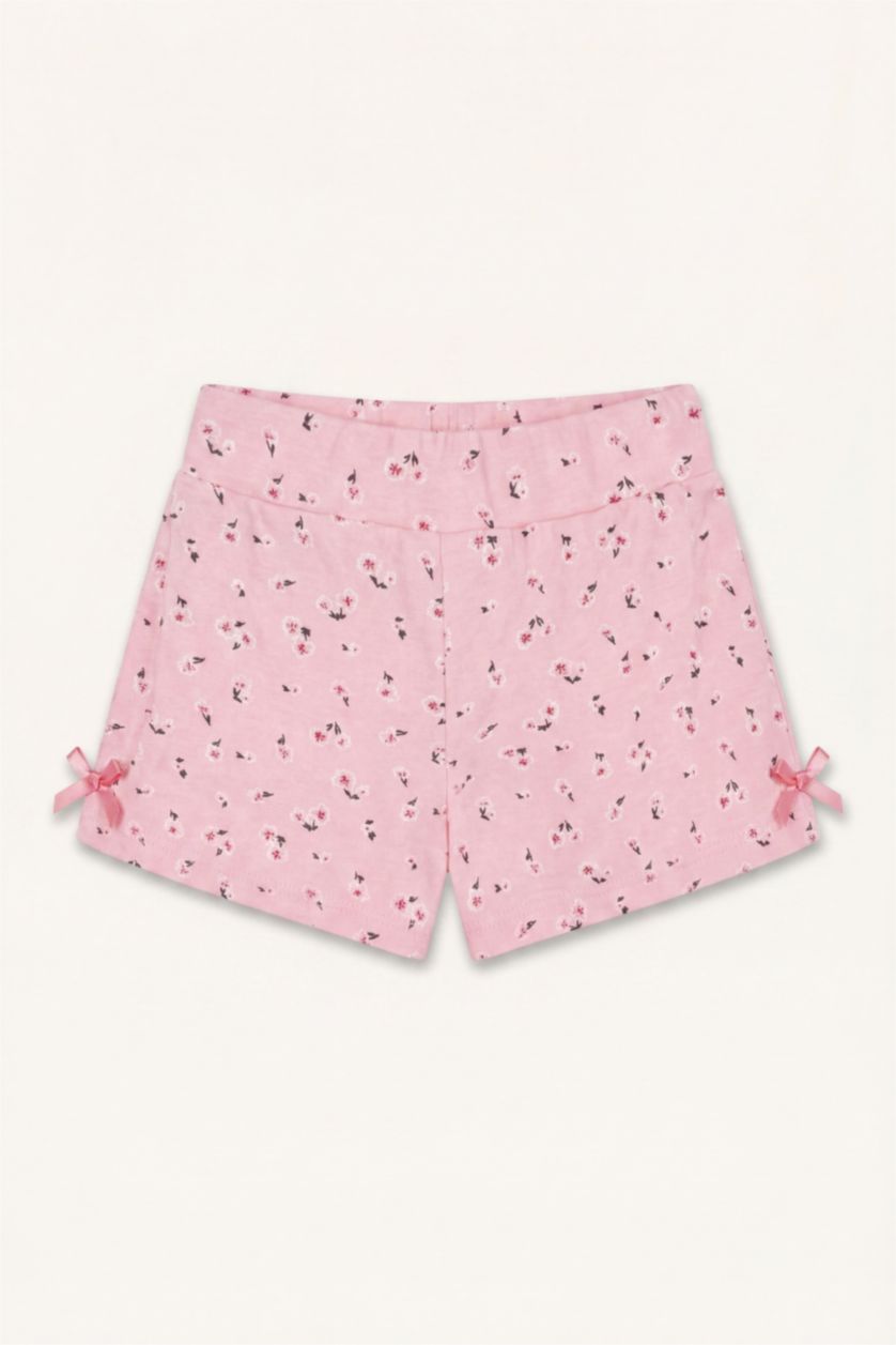 Baby Girls Light Pink 2 piece Relax Fit Floral Set