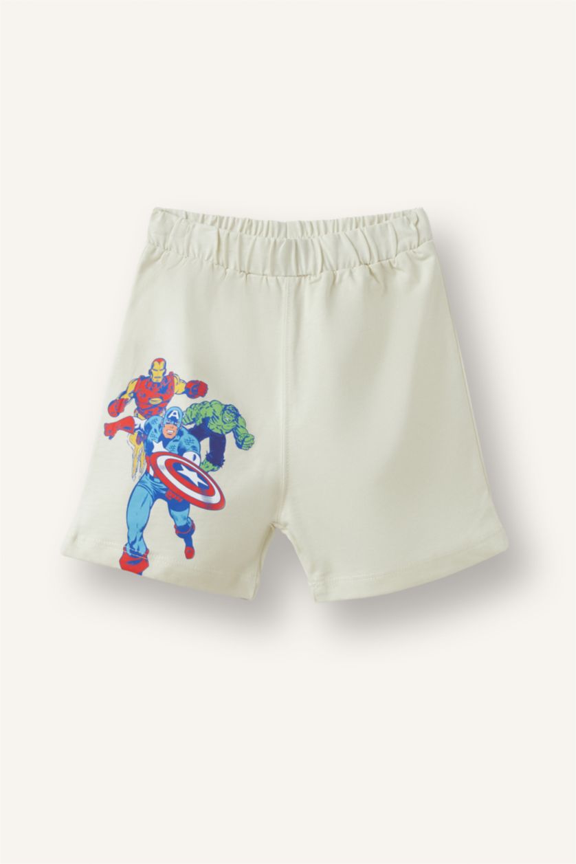 Baby Boys Light Stone 2 piece Regular Fit Licensed by Marvel Set