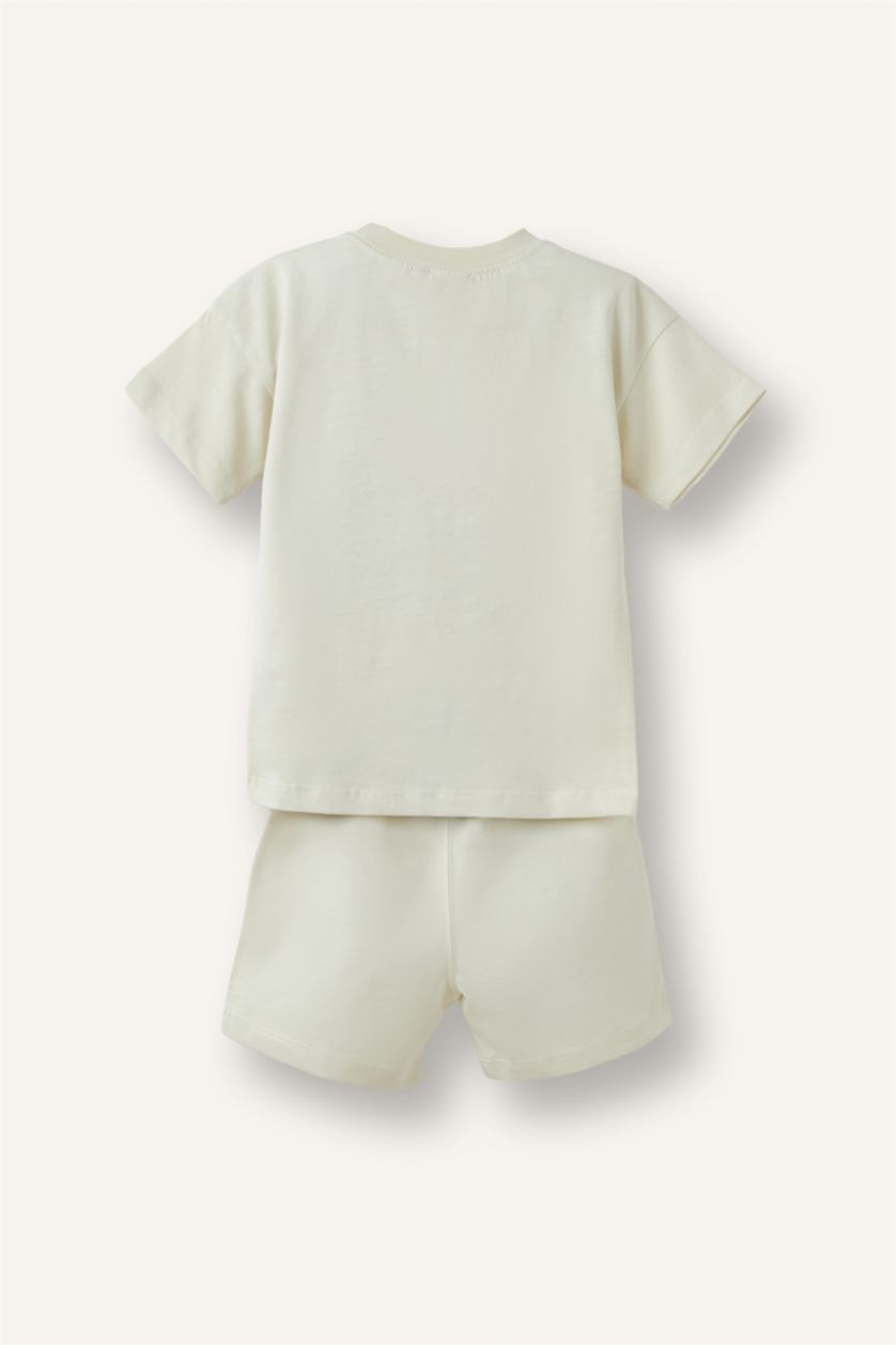 Baby Boys Light Stone 2 piece Regular Fit Licensed by Marvel Set