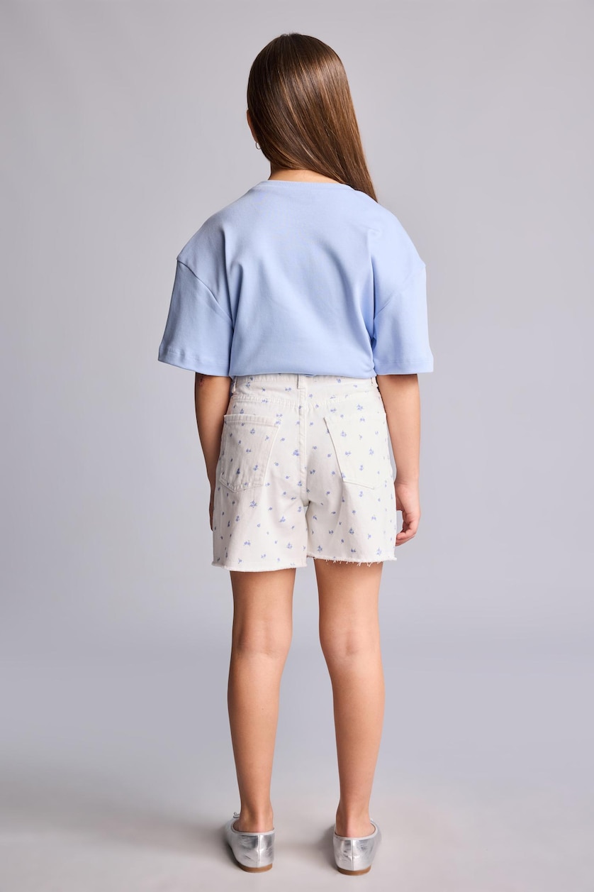 Young Girls - Teen Girls Ecru Girl Gabardine Shorts