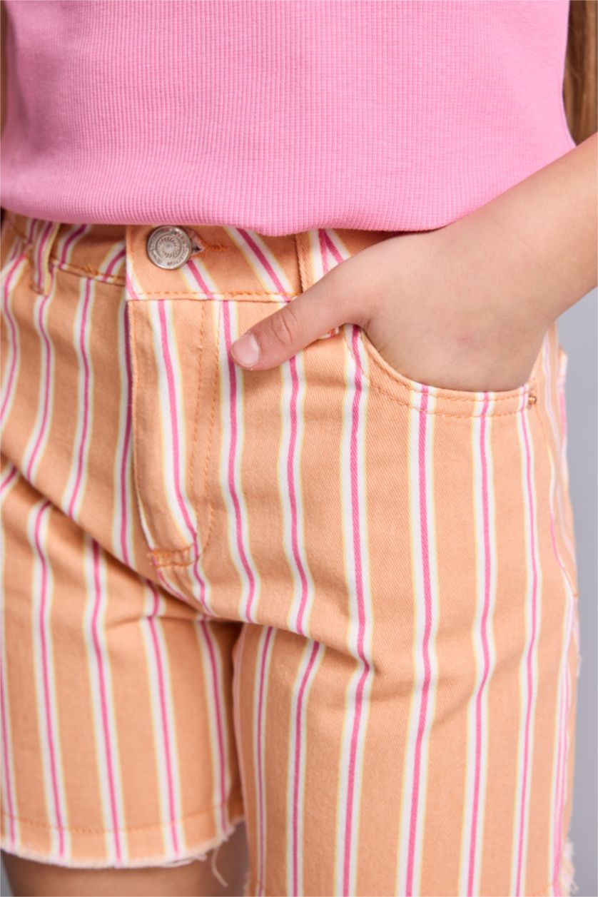 Young Girls - Teen Girls Orange Girl Shorts