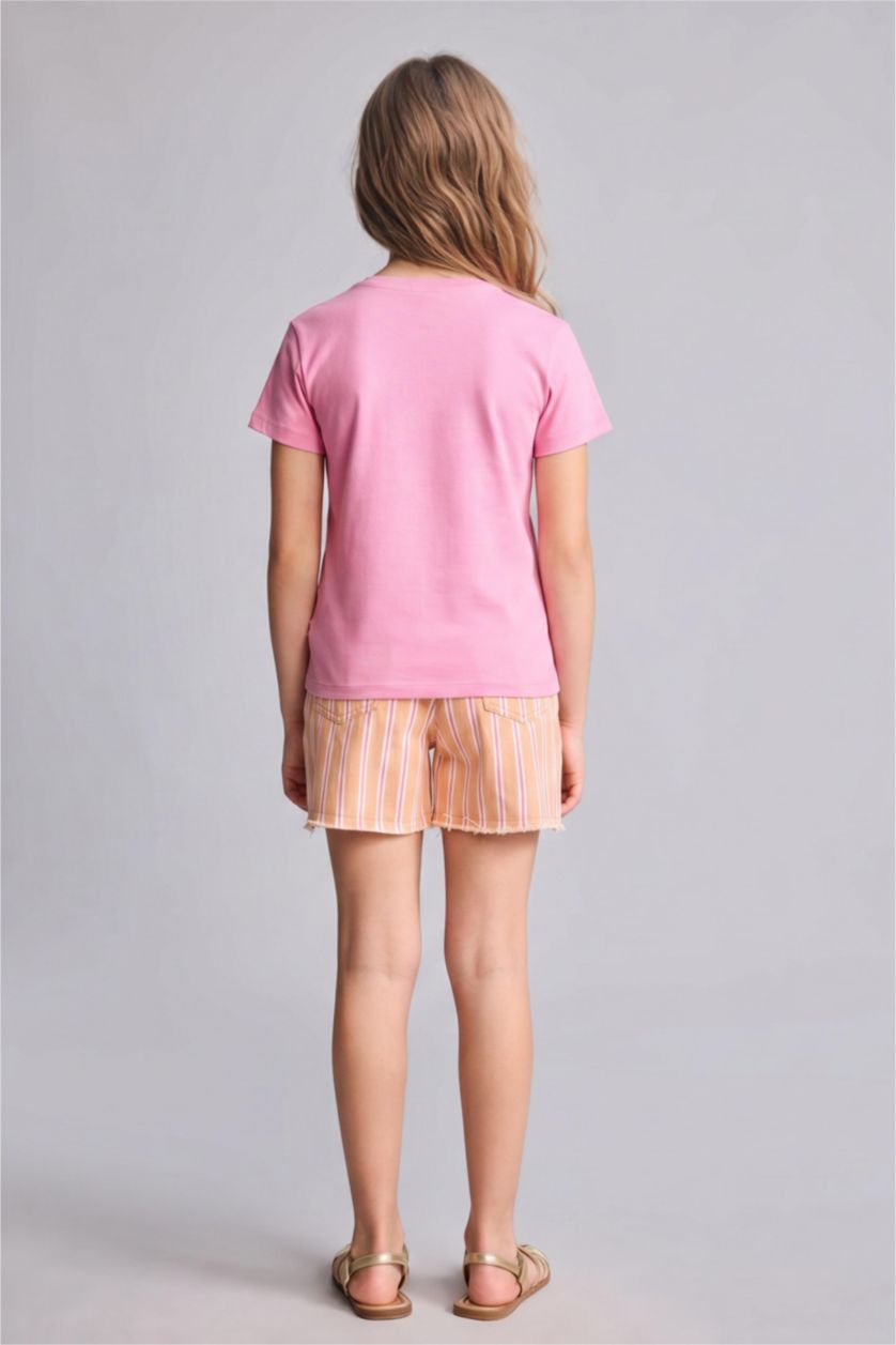 Young Girls - Teen Girls Orange Girl Shorts