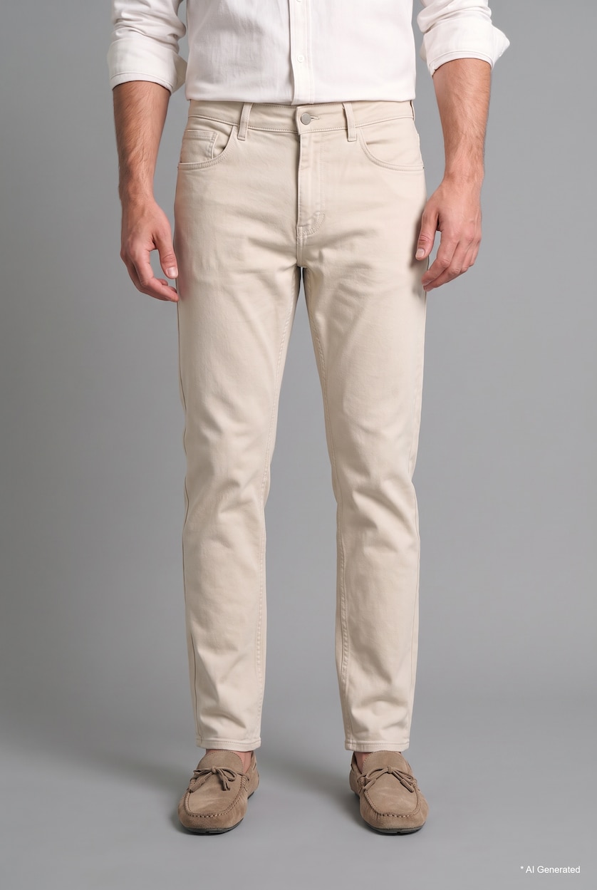 Erkek Taş Tapered Fit Pantolon