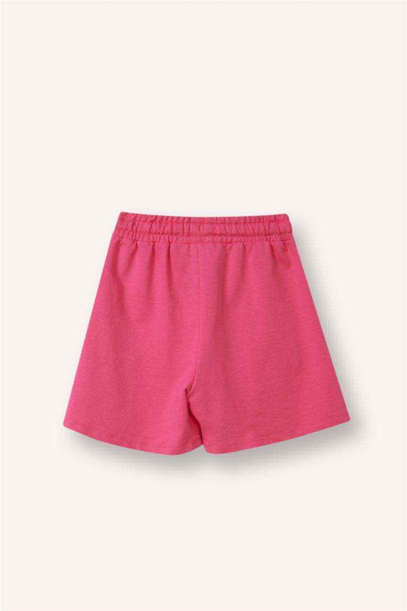 Young Girls - Teen Girls Pink Girl Super 1 Set Licensed Printed Pink Shorts