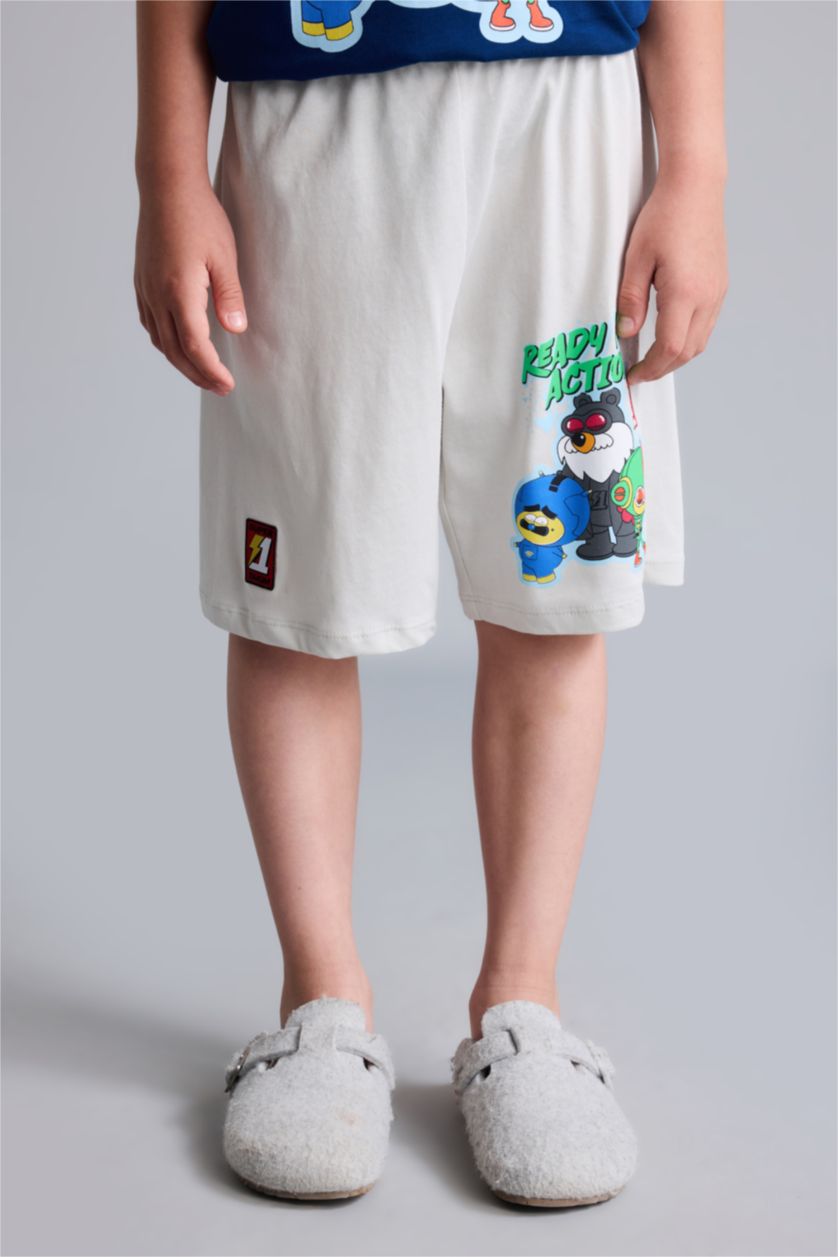 Young Boys - Teen Boys NAVY 2 piece Regular Fit Knitted Pyjamas