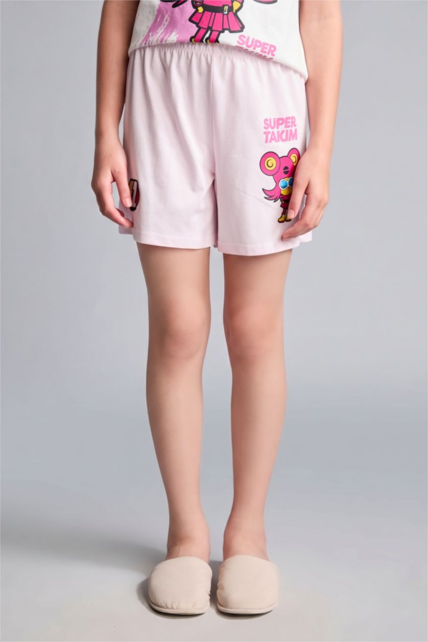 Young Girls - Teen Girls White 2 piece Knitted Pyjamas