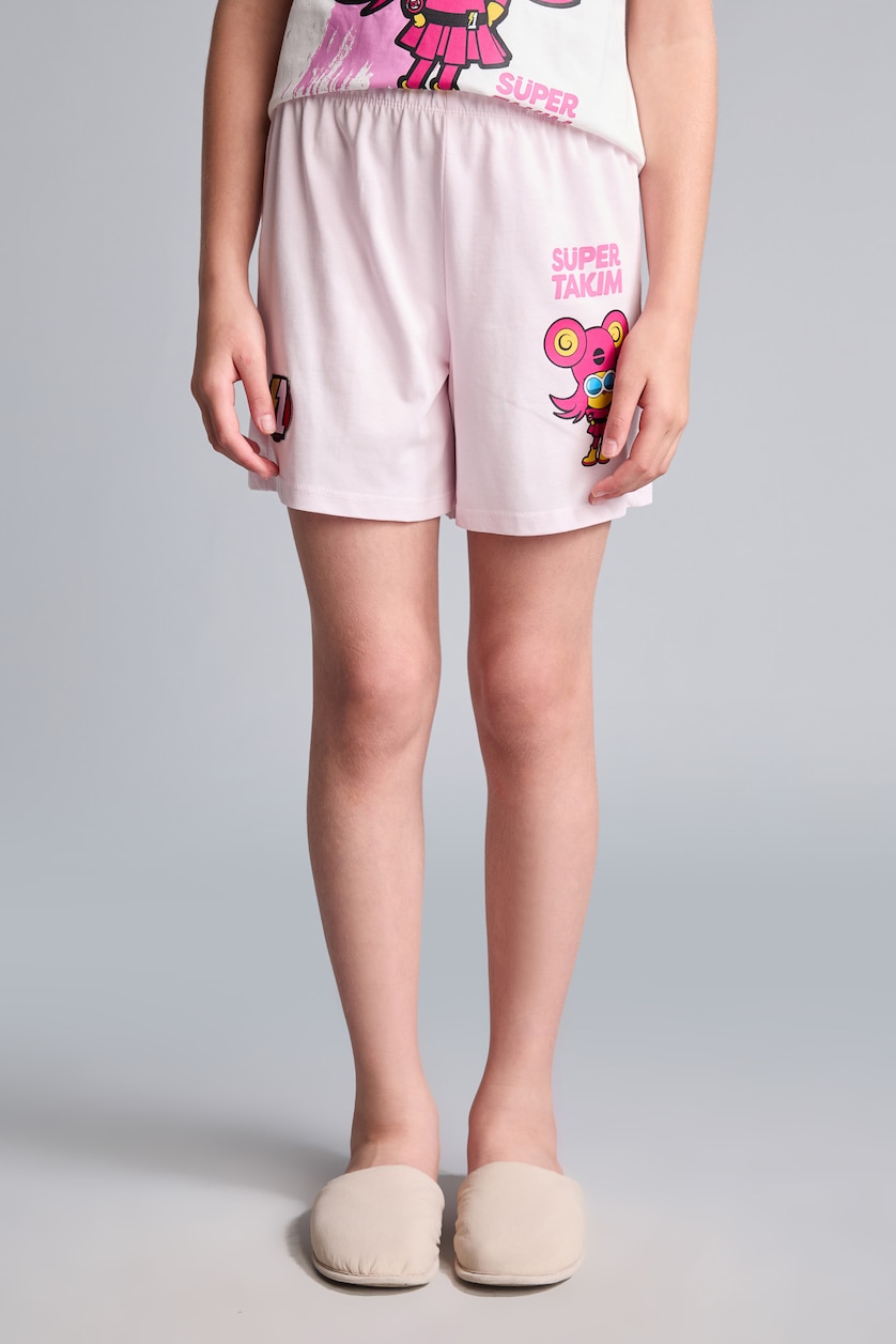 Young Girls - Teen Girls White 2 piece Knitted Pyjamas