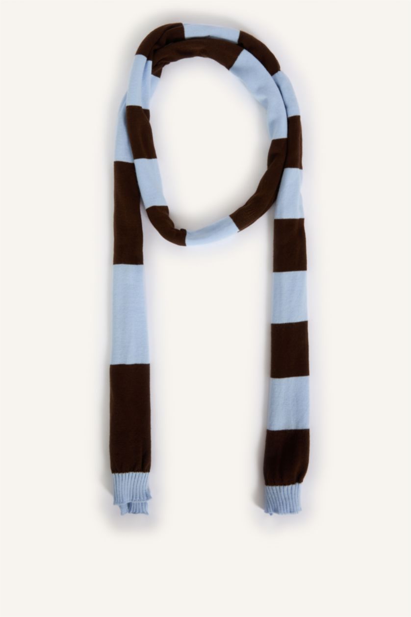 Kadın Mavi Kadın Atkı