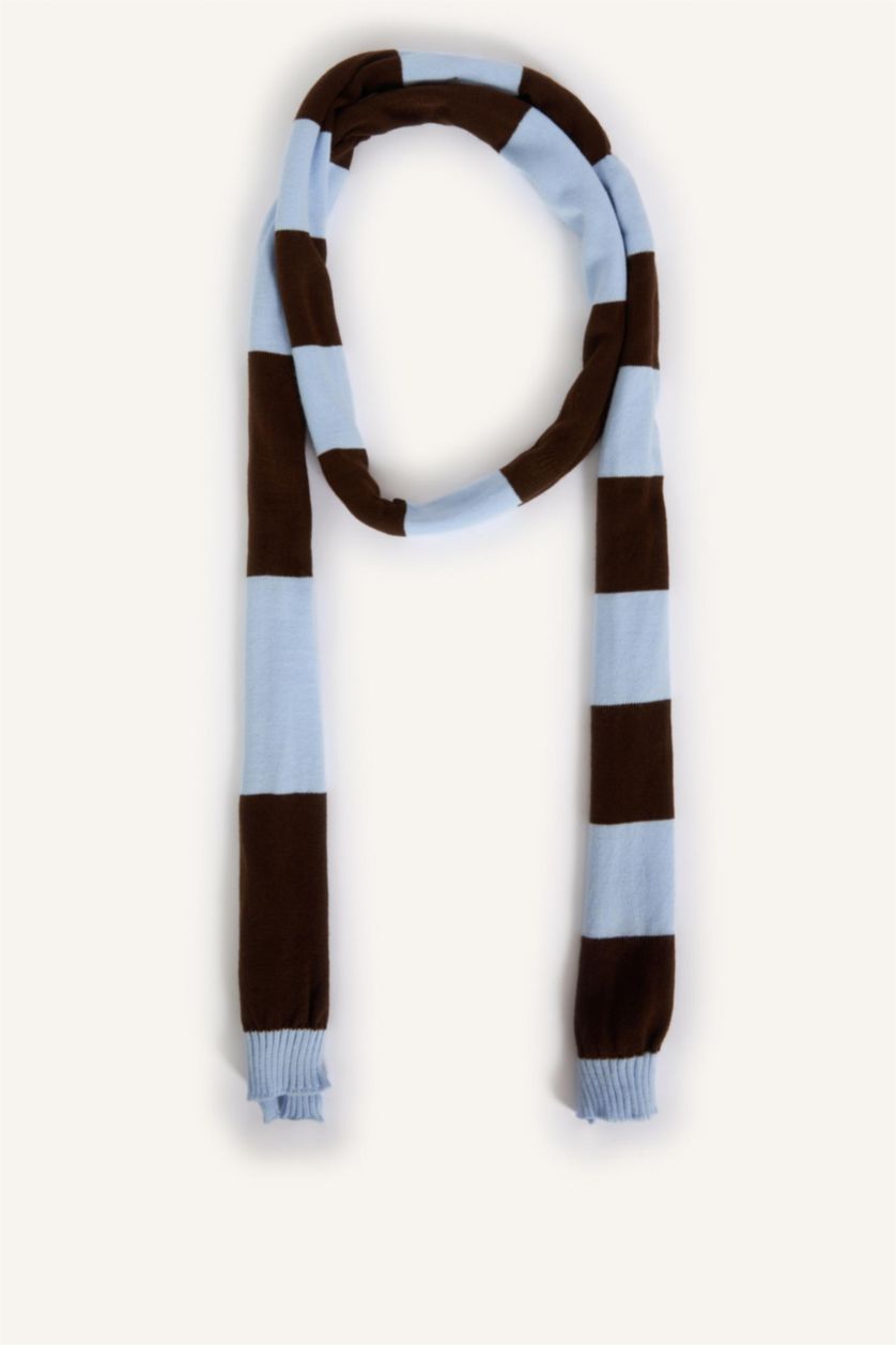 Women Blue Woman Scarf