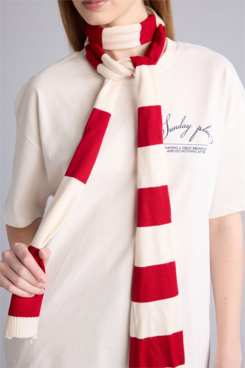 Woman Red سكارف نسائي