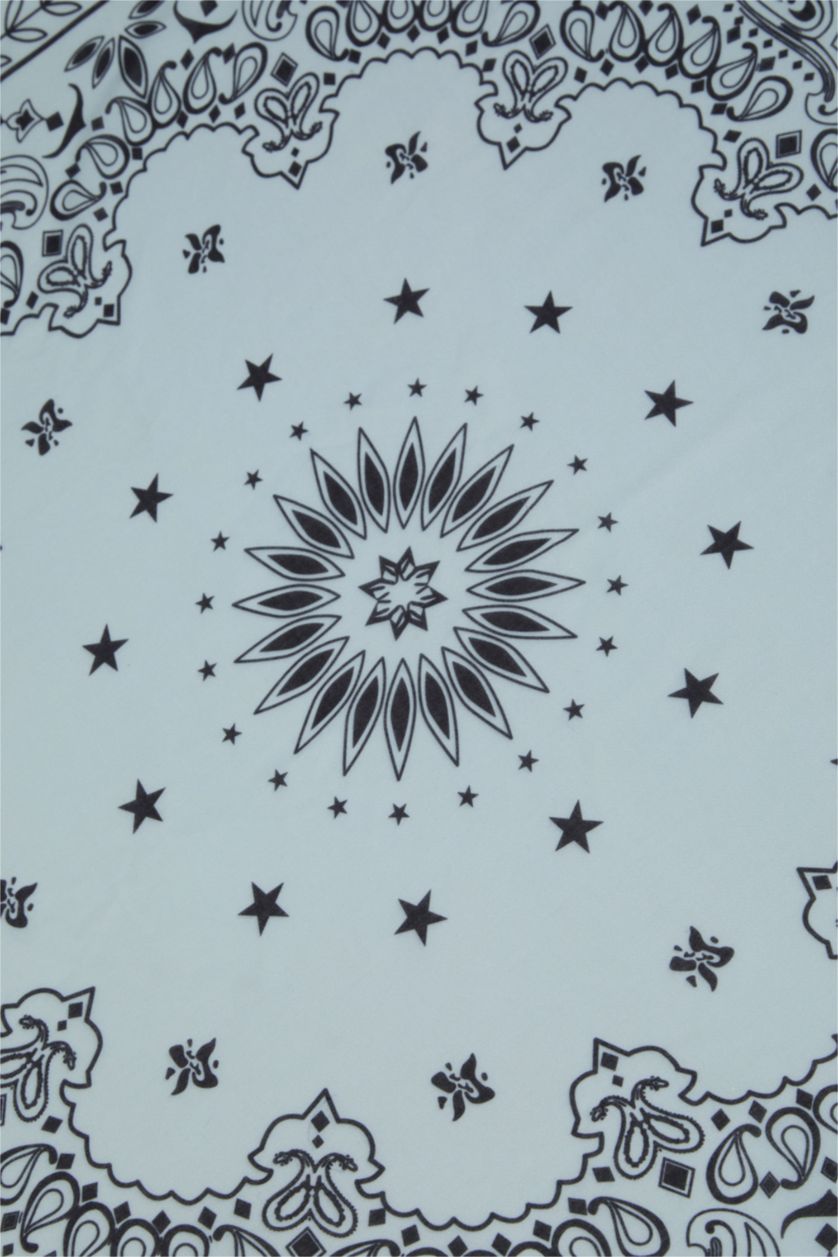 Kadın Mavi Kadın Şal