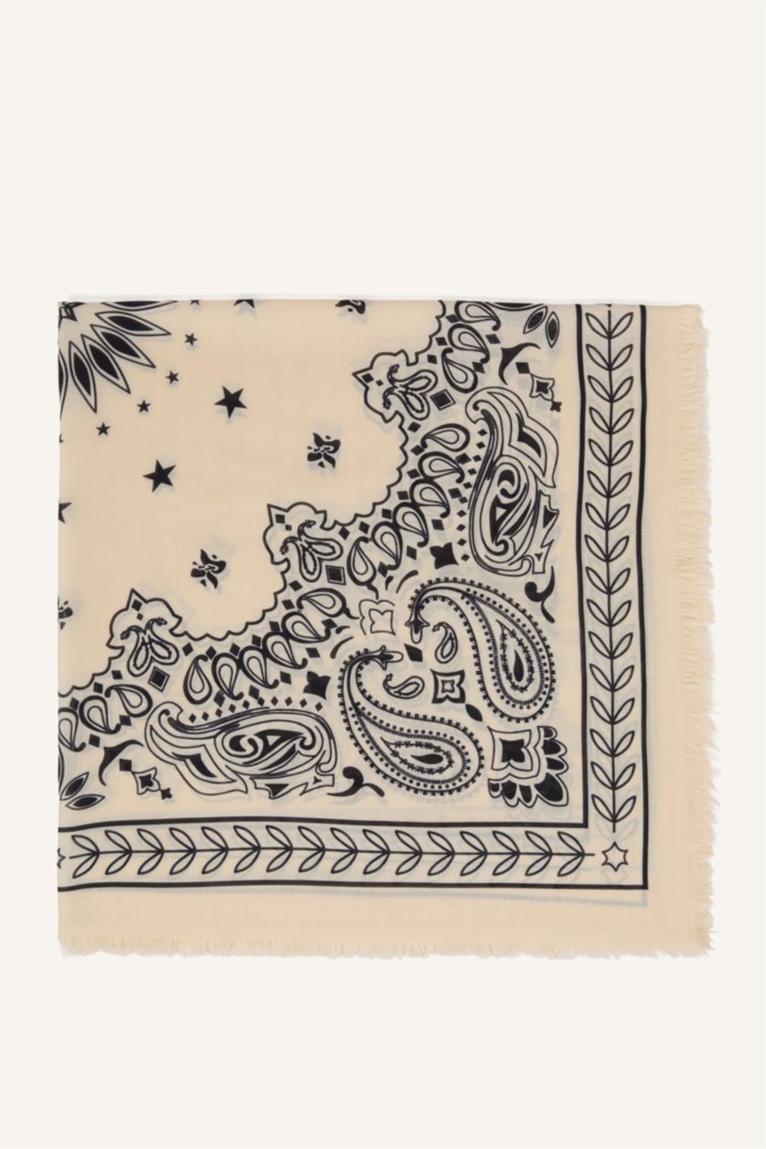 Kadın Ekru Kadın Şal