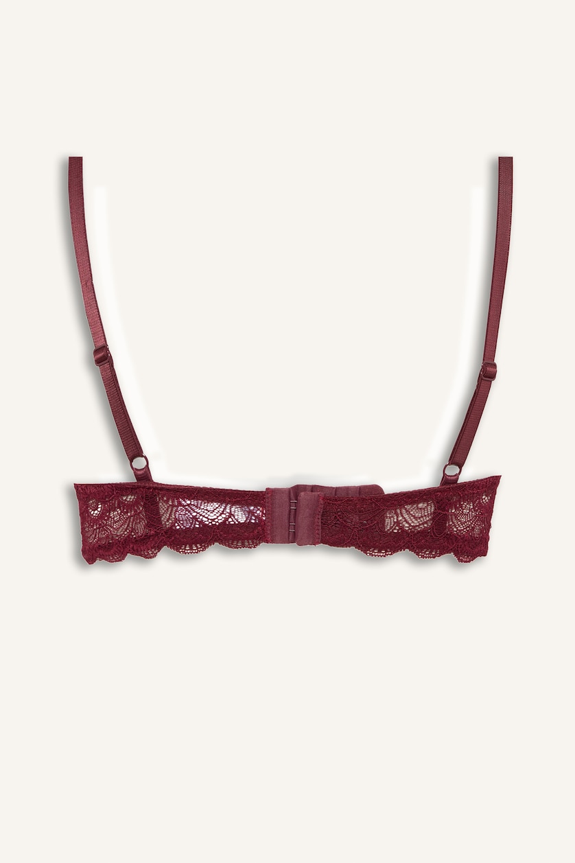 Women Bordeaux With Pad