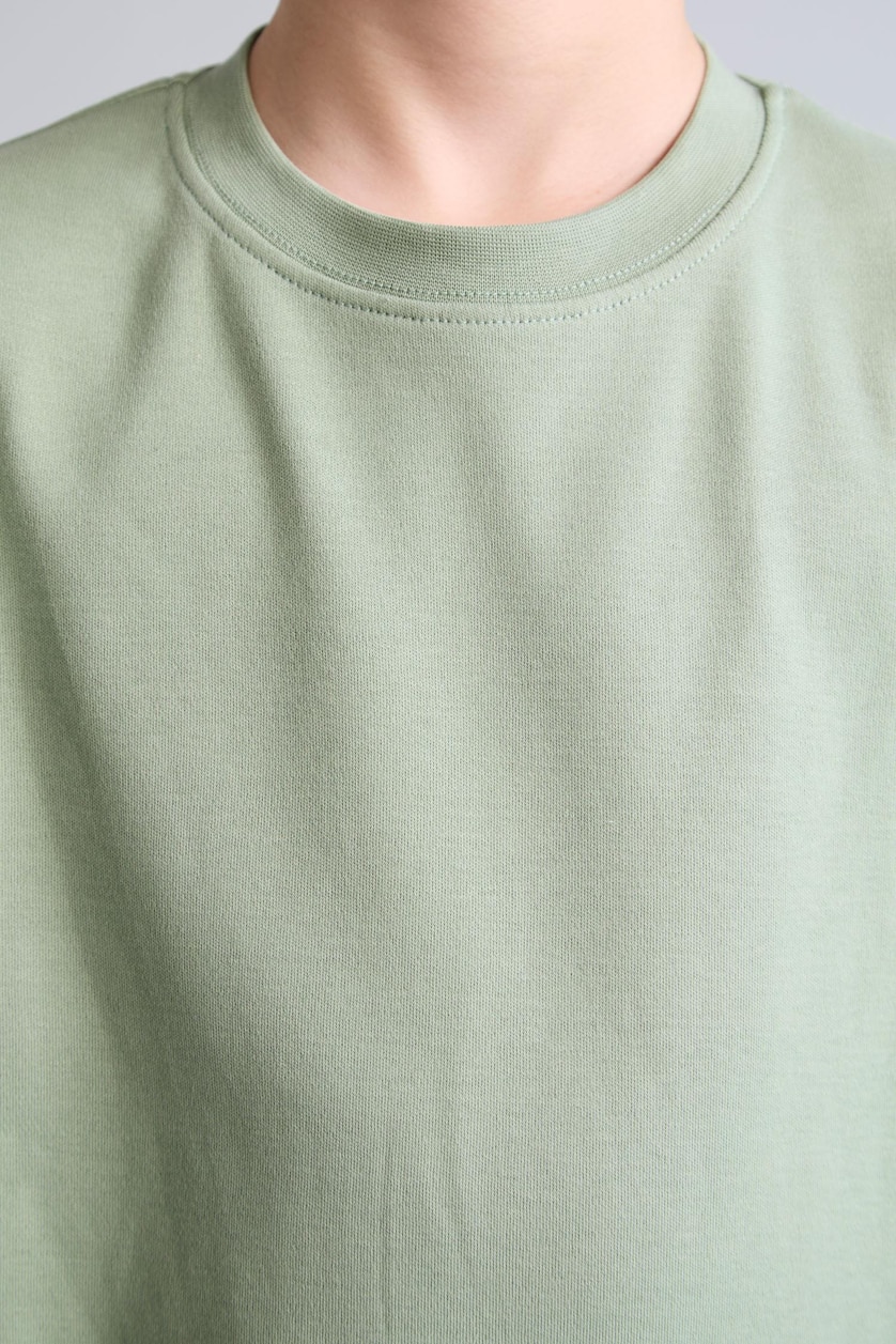 Young Boys - Teen Boys Light Green Boy Crew Neck Light Green Tank Top