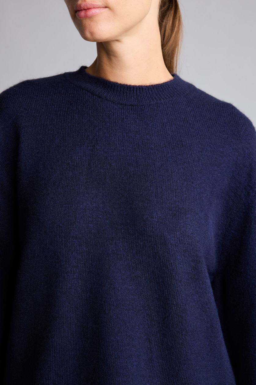 WOMAN Light Indigo Loose Fit Knitwear Tunic