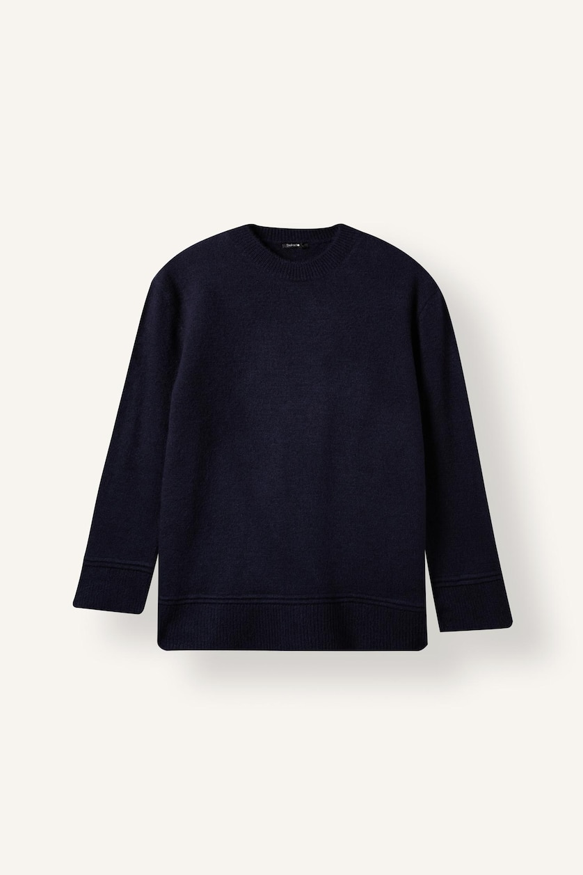 WOMAN Light Indigo Loose Fit Knitwear Tunic
