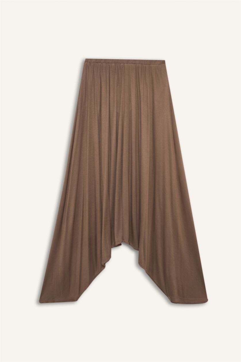 Kadın Vizon Afra x Defacto Balloon Fıt Ribana Pantolon