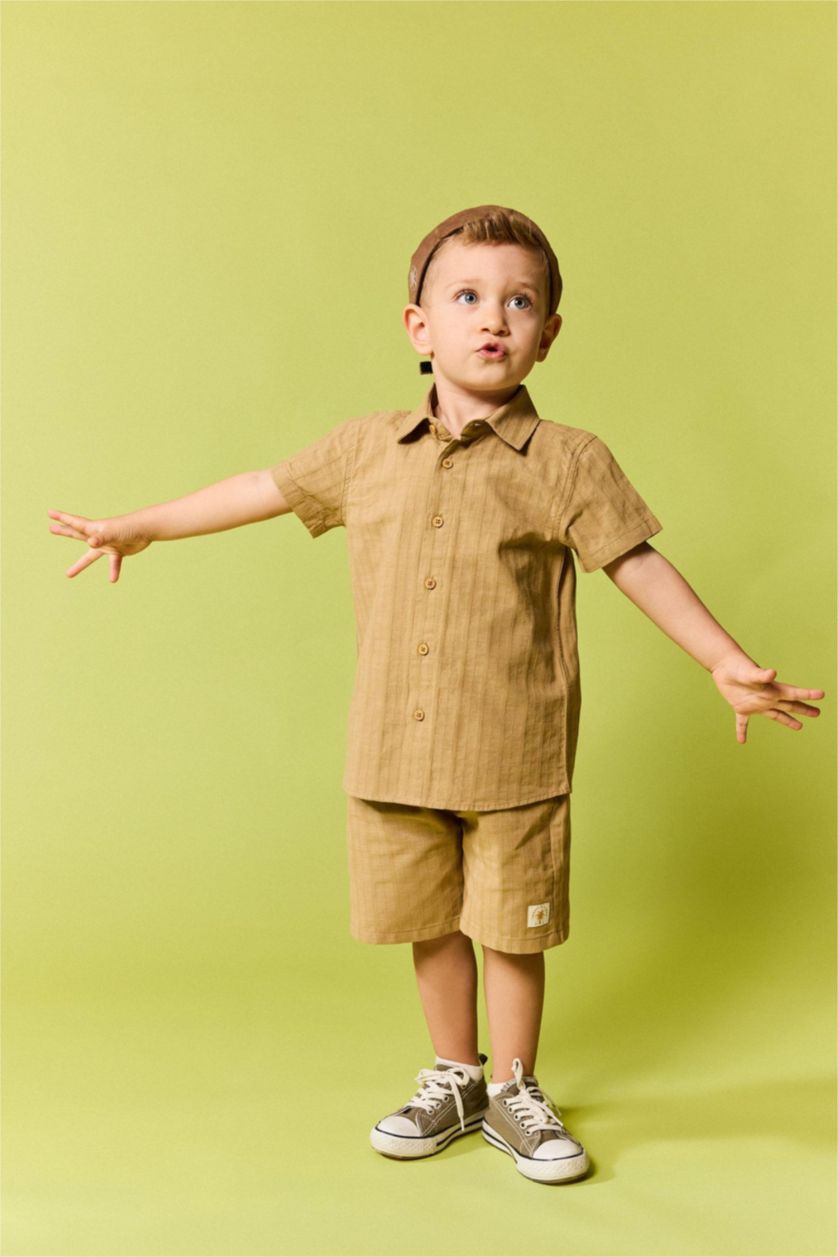 Baby Boys Sand Baby Boy Cotton Shorts