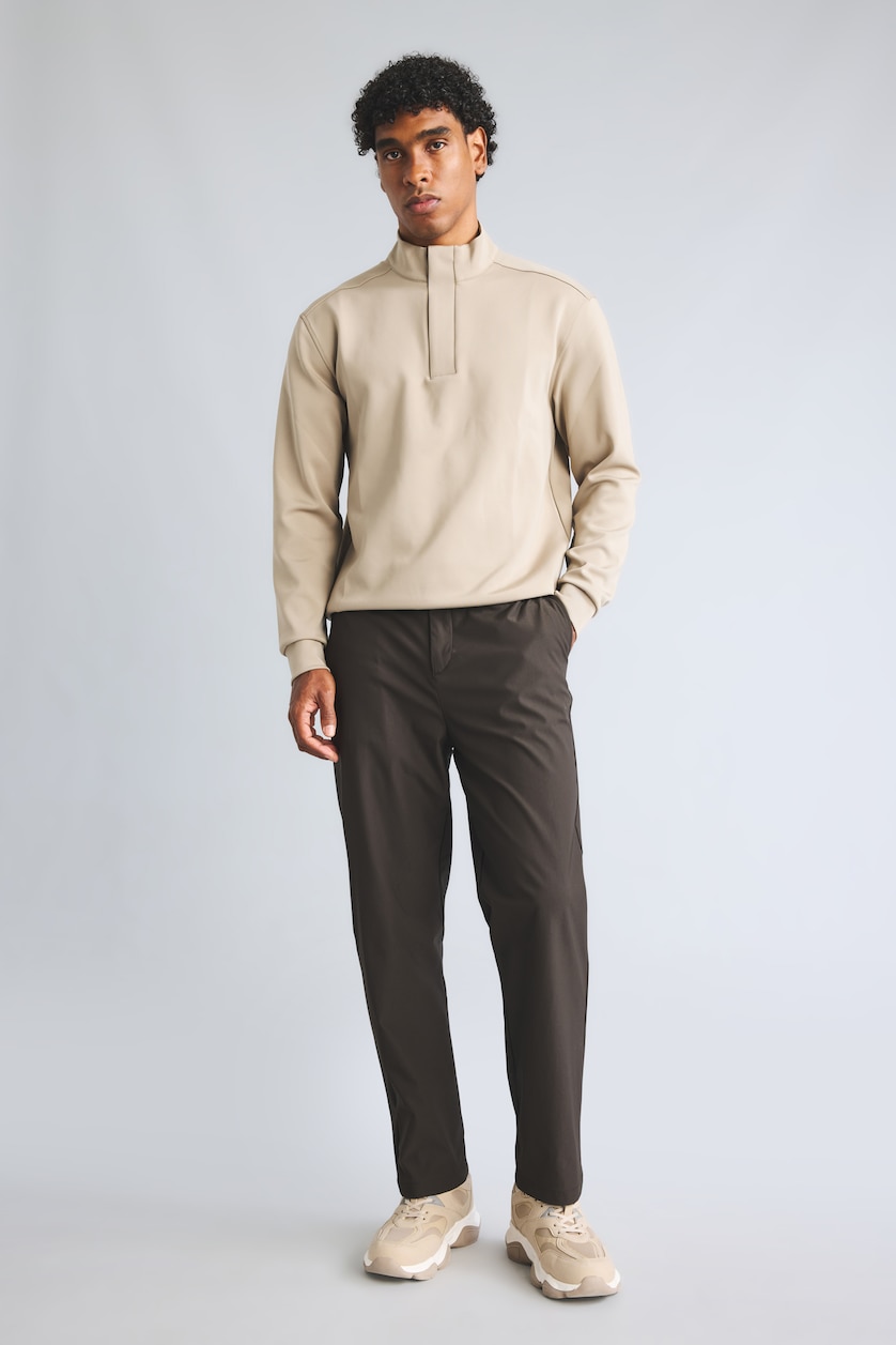 Men Brown Standard Fit Trousers
