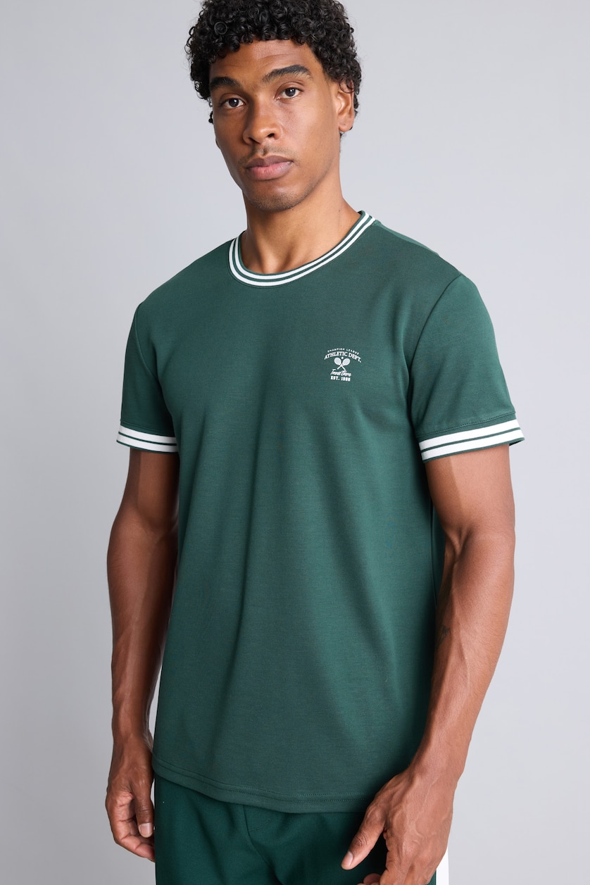 Ерлер Қою жасыл Standard Fit футболка