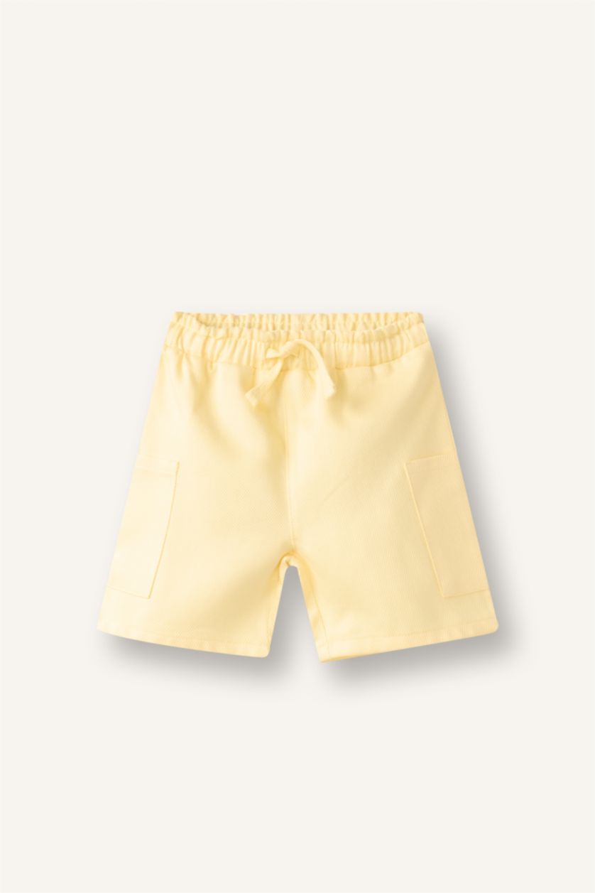 Baby Boys Ecru 2 piece Crew Neck Animal Set