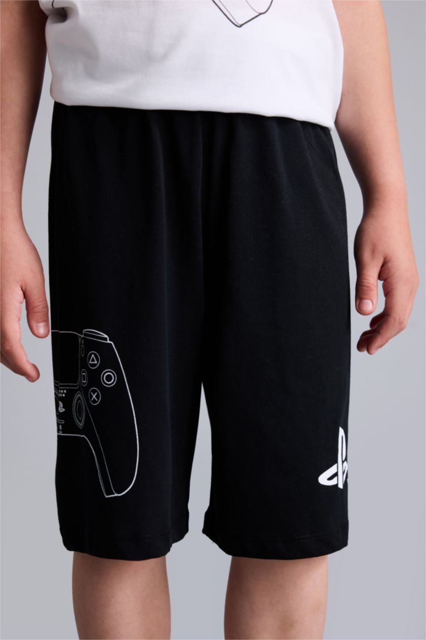 Young Boys - Teen Boys White 2 piece Regular Fit Knitted Pyjamas