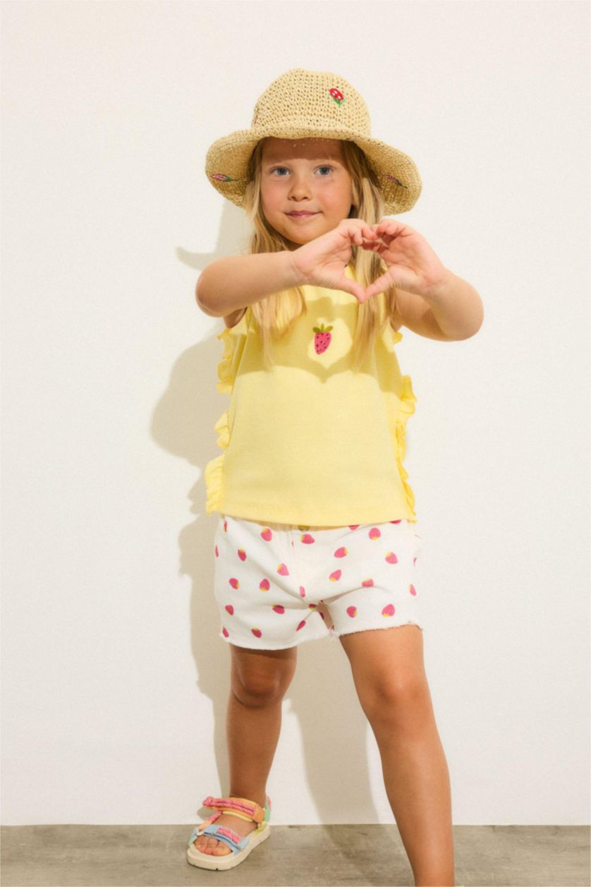 BÉBÉ FILLE Jaune Débardeur