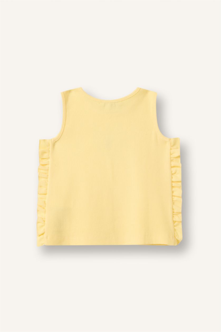 Baby Girls Yellow Baby Girl Ribana Tank Top
