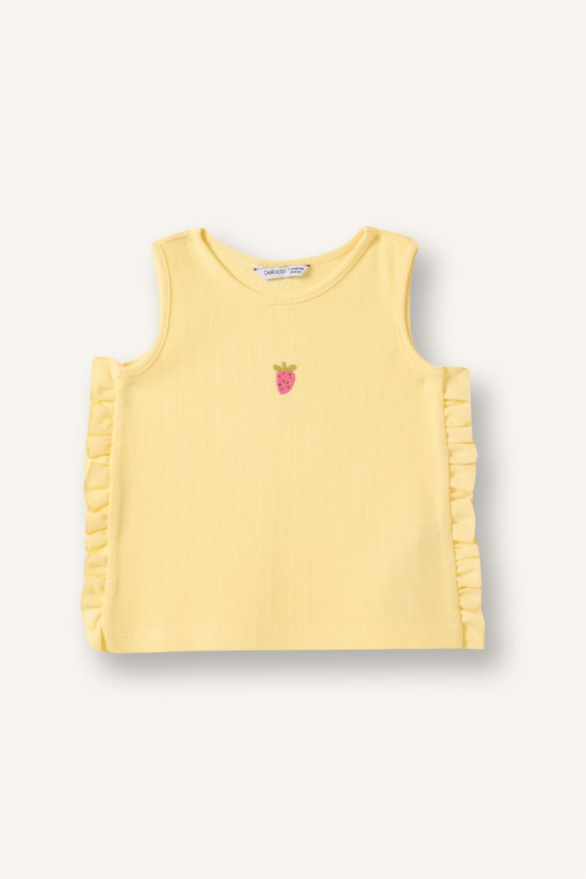 BÉBÉ FILLE Jaune Débardeur
