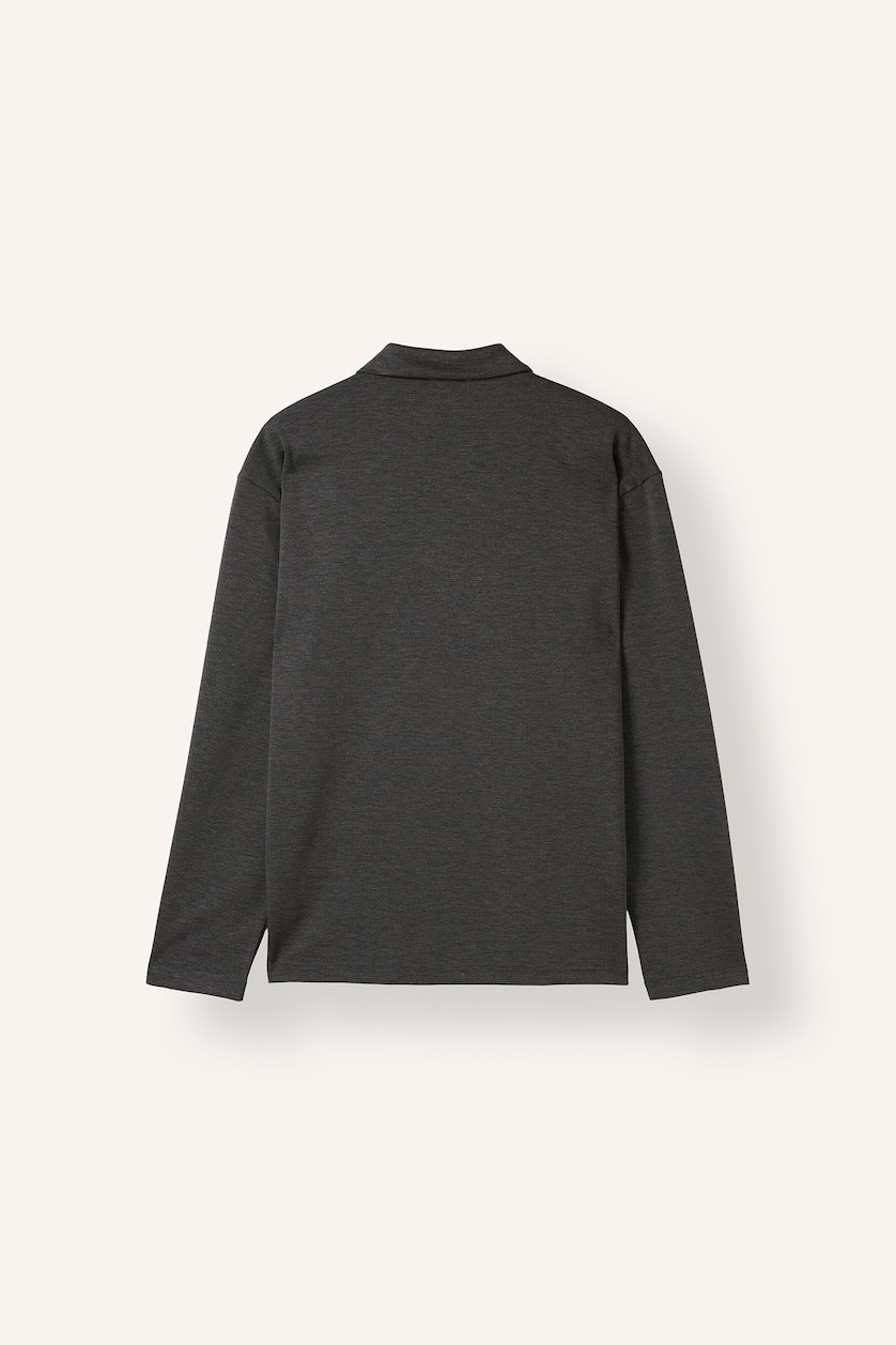 Erkek Antrasit Melanj Regular Fıt Sweatshirt