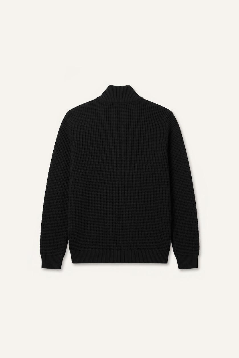 Мужчины Черный Кардиган Standard Fit