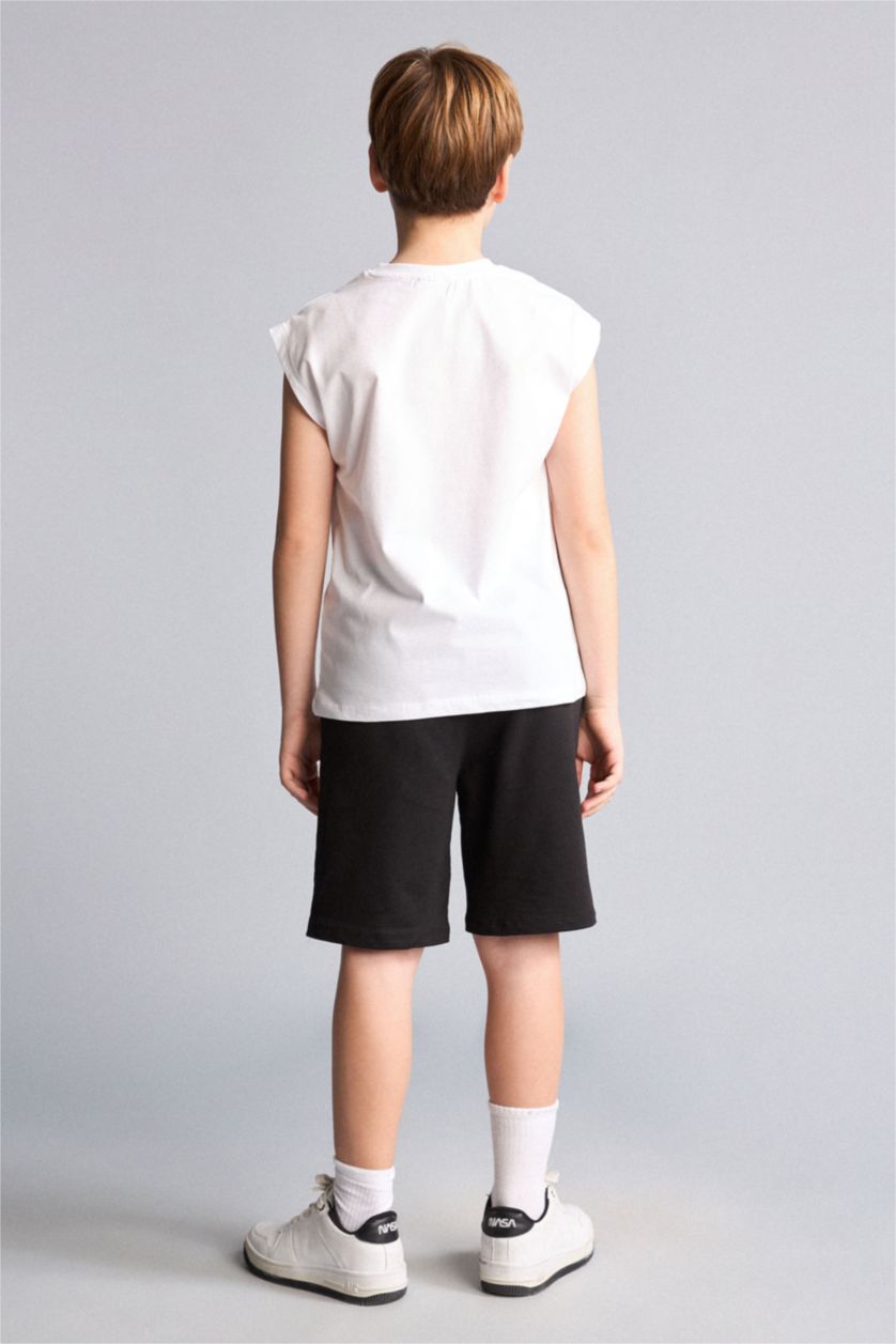 Young Boys - Teen Boys White 2 piece Oversize Fit Set
