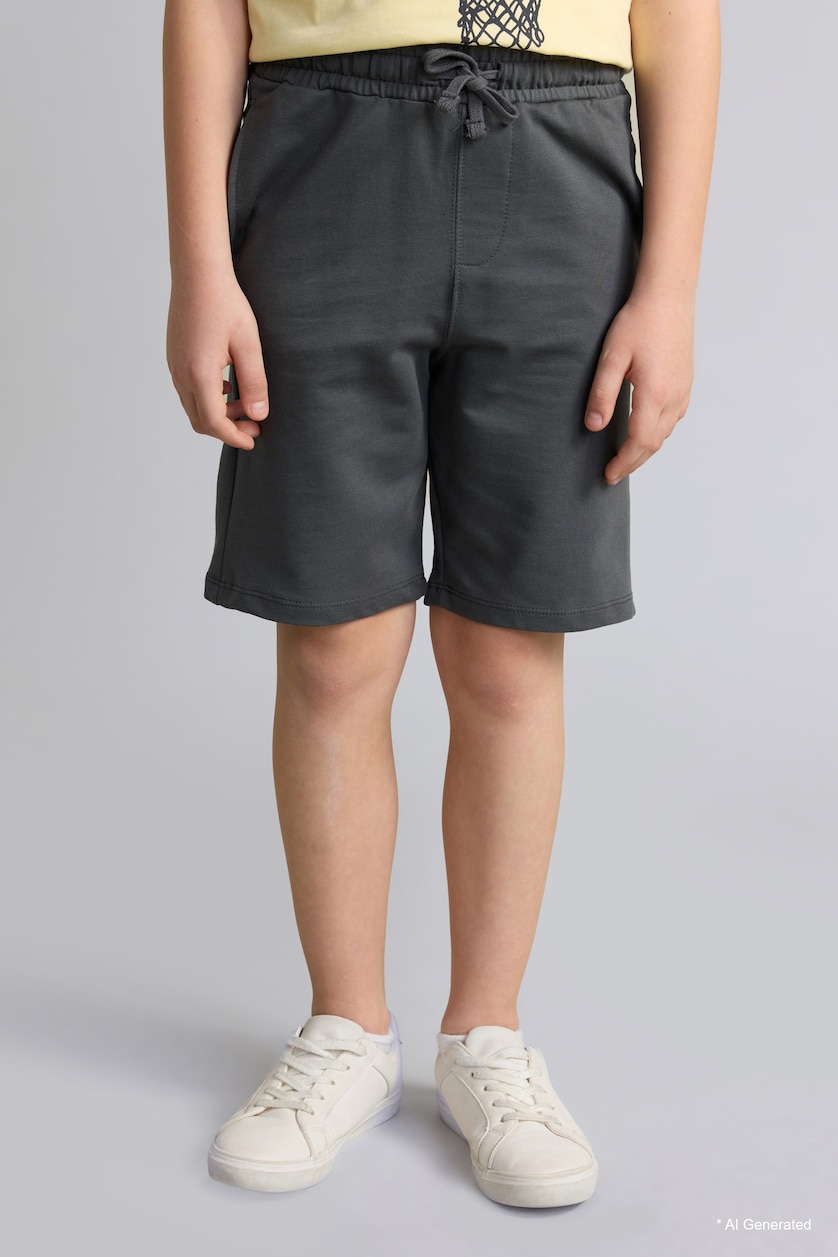 GARÇONS Jaune Clair Ensemble T-shirt imprimé et Short pour garçon