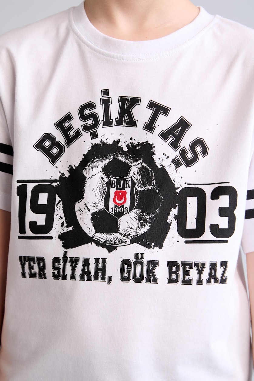 Young Boys - Teen Boys White Boy Regular Fit Short Sleeve T-Shirt