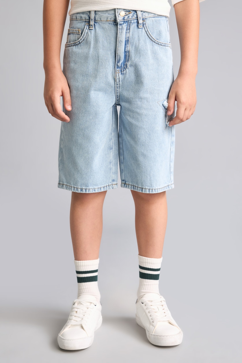 Young Boys - Teen Boys Light Blue Boy Denim Shorts