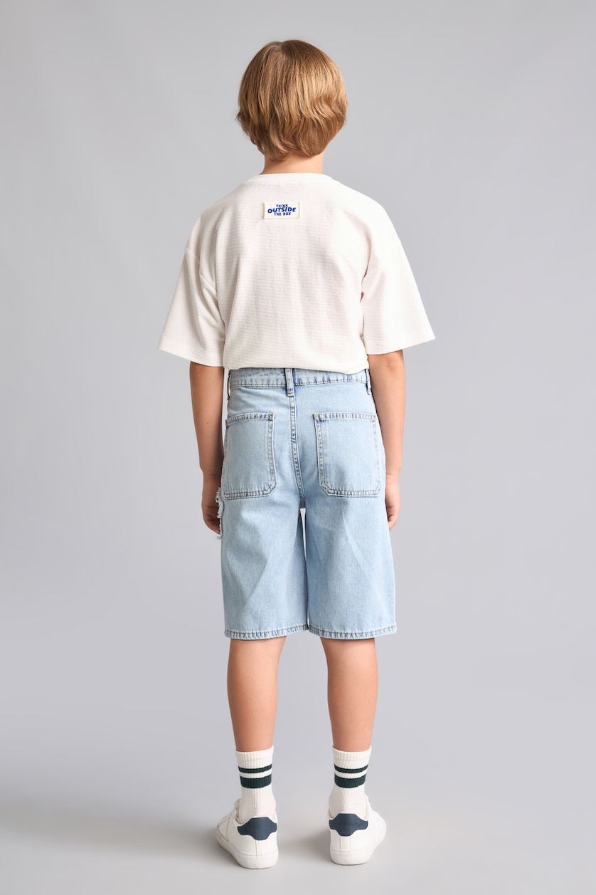 Young Boys - Teen Boys Light Blue Boy Denim Shorts