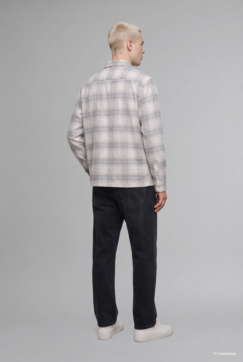 رجال أنثرا Wide Leg Normal Waist Wide Leg Jeans