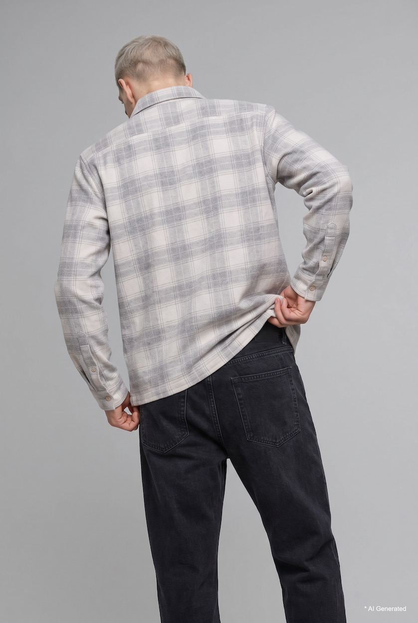 رجال أنثرا Wide Leg Normal Waist Wide Leg Jeans