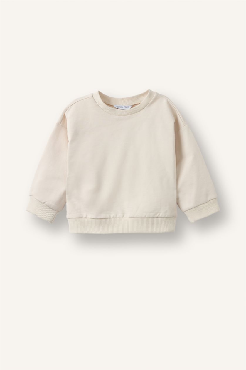 Erkek Bebek Antrasit Regular Fit 2'Li Sweatshirt Set Erkek Bebek