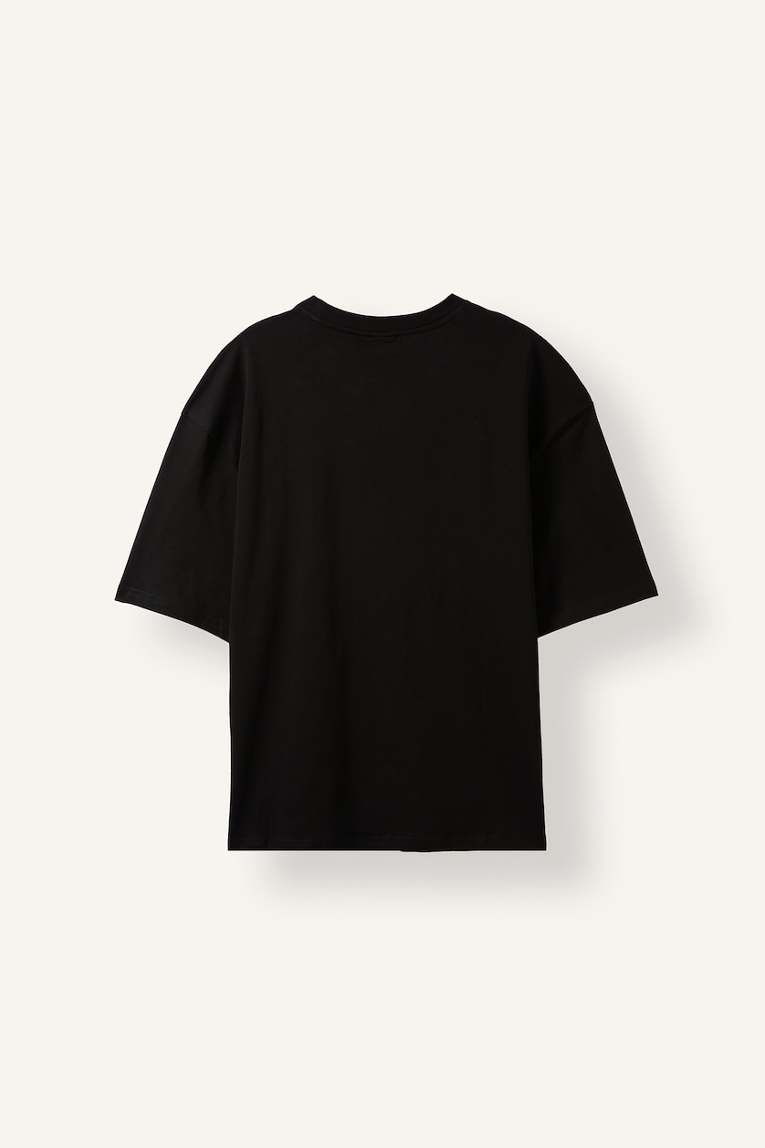 MAN Black Boxy Fit Batman Print Short Sleeve T-Shirt