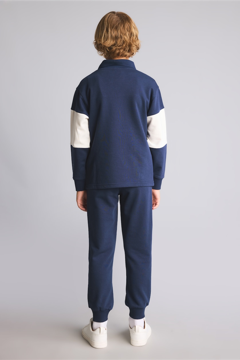 Young Boys - Teen Boys NAVY 2 piece Regular Fit Shirt Collar Set