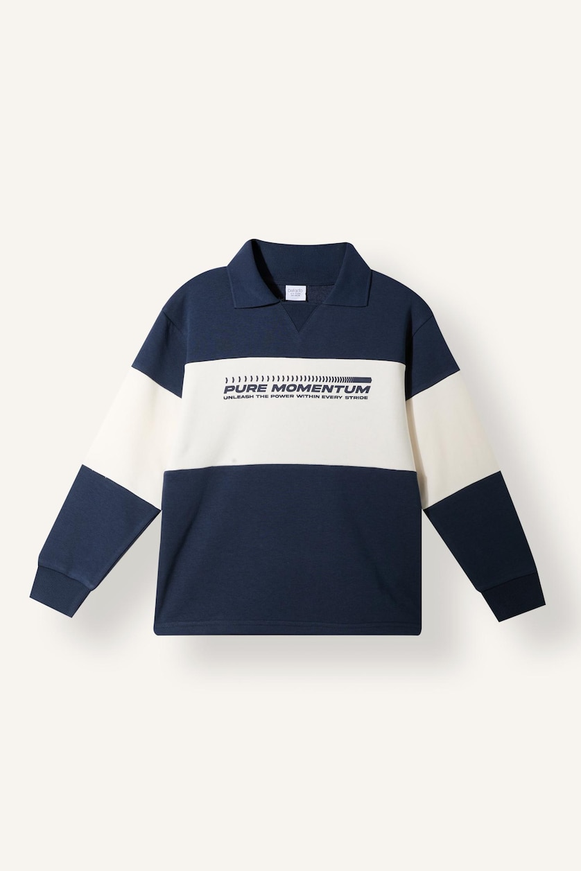 Young Boys - Teen Boys NAVY 2 piece Regular Fit Shirt Collar Set