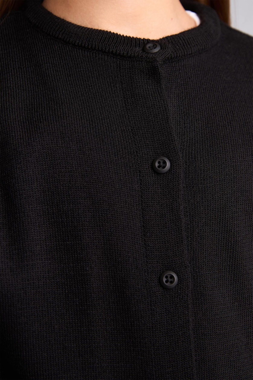 FILLES Noir Cardigan