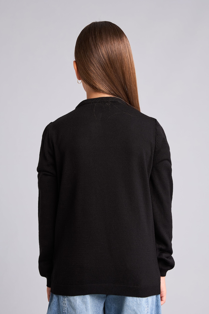 FILLES Noir Cardigan