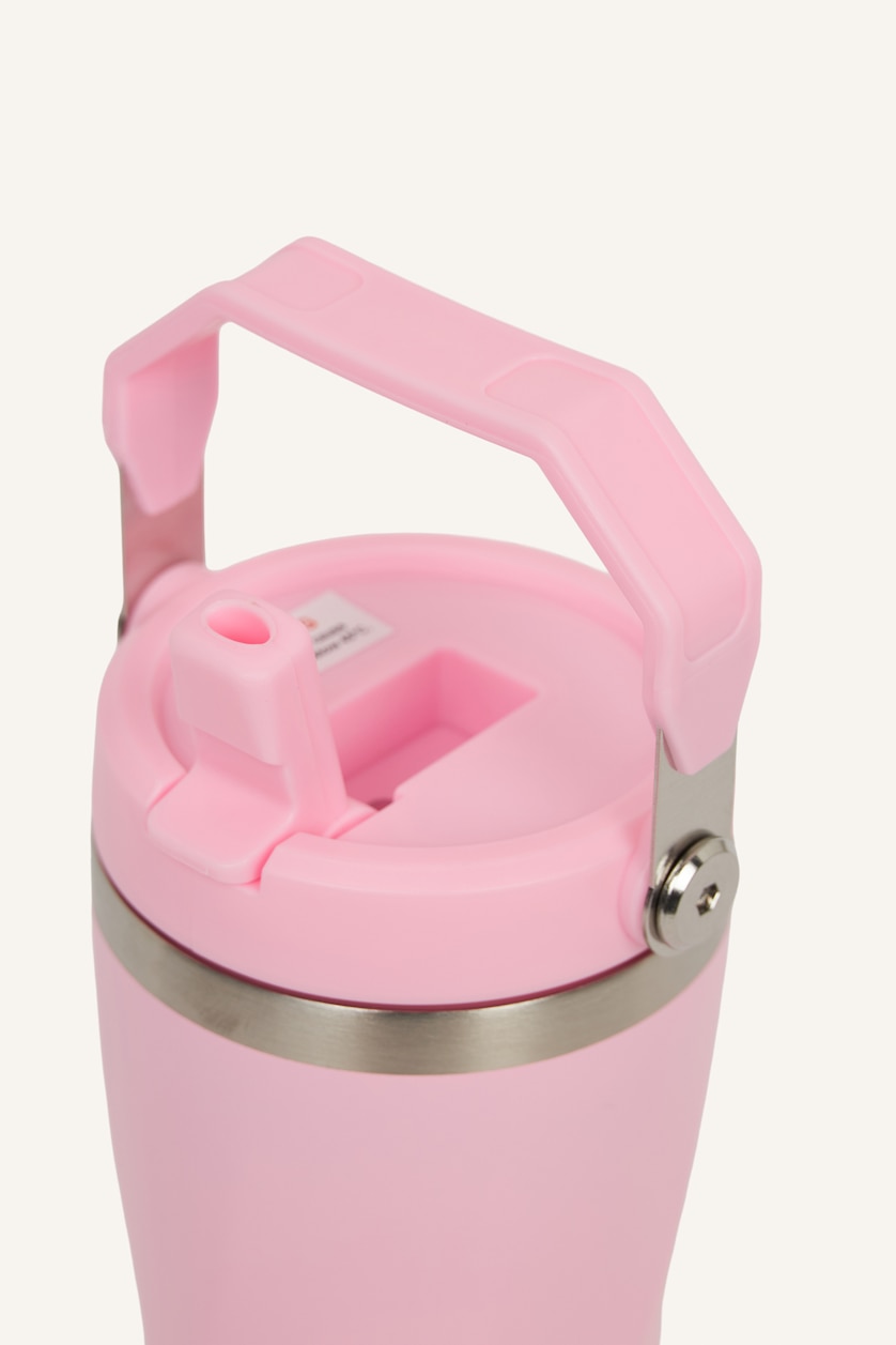 Erkek Pembe Kulplu Matara Kupa Bardak Unisex