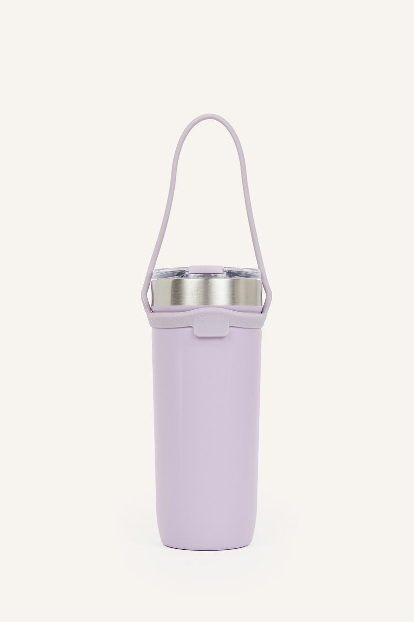 Erkek Lila Unisex Askılı 710 ML Termos